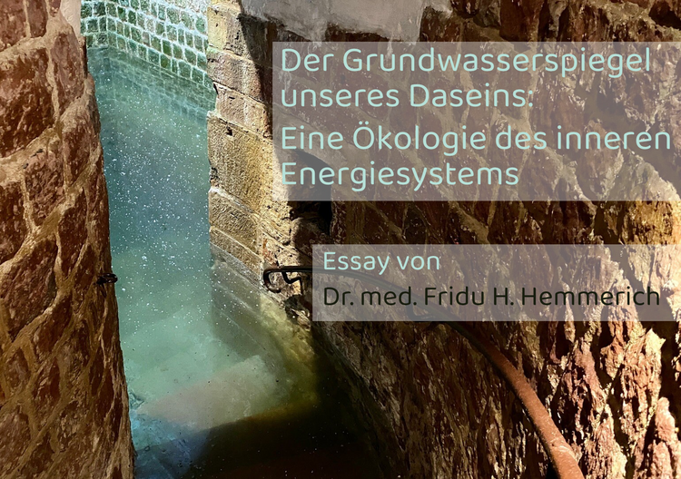 Essay: Der Grundwasserspiegel unseres Daseins - Wie wir mit unserer Energie haushalten lernen